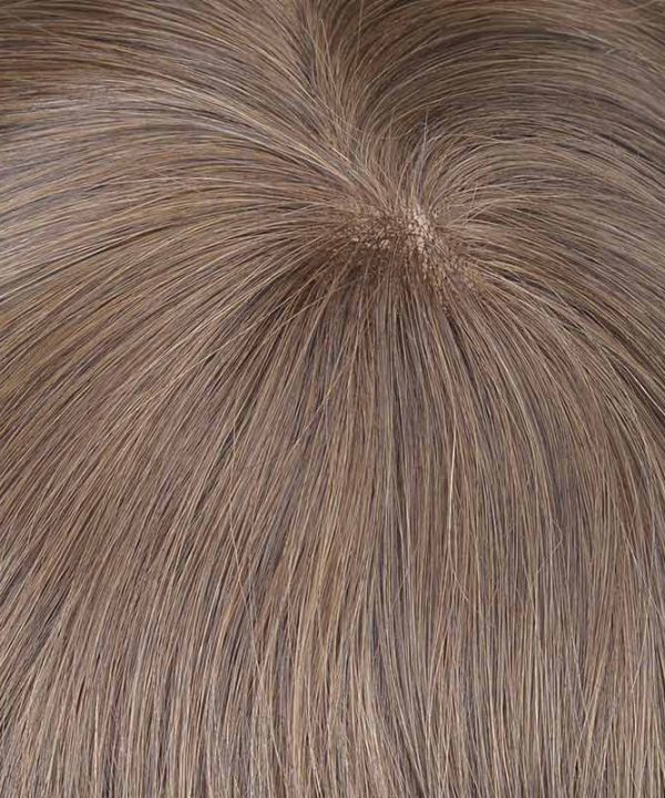 China silk mono hair toupee (2)