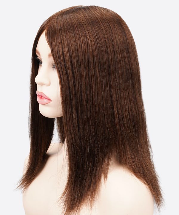 BH6-W Women Long Hair System Made By Poly Hair Replacement Warehouse From Bono Hair