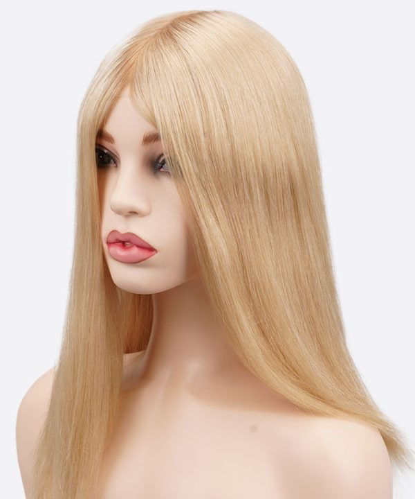 BH6-W Women Long Hair System Made By Poly Hair Replacement Warehouse From Bono Hair