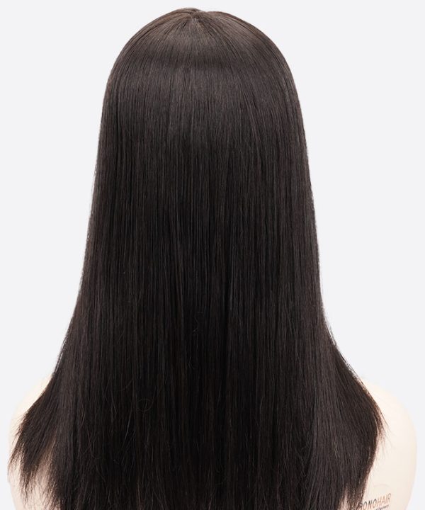 BH6-W Women Long Hair System Made By Poly Hair Replacement Warehouse From Bono Hair