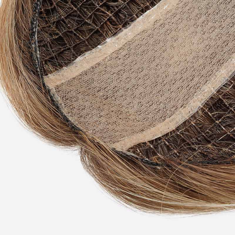 MYRA Artificial Hair Integrations Topper Is A Mesh Hair Replacement From Bono Hair