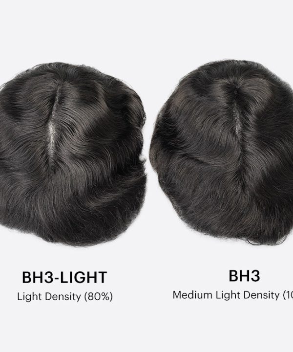 BH3 0.03mm Ultra Thin Skin Hair Systems for Men Human Hair Toupee Suppliers (3)