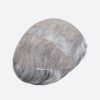 BLN17381 Men's Grey Hair System Is Mixed Gray Hair Pieces From Bono Hair