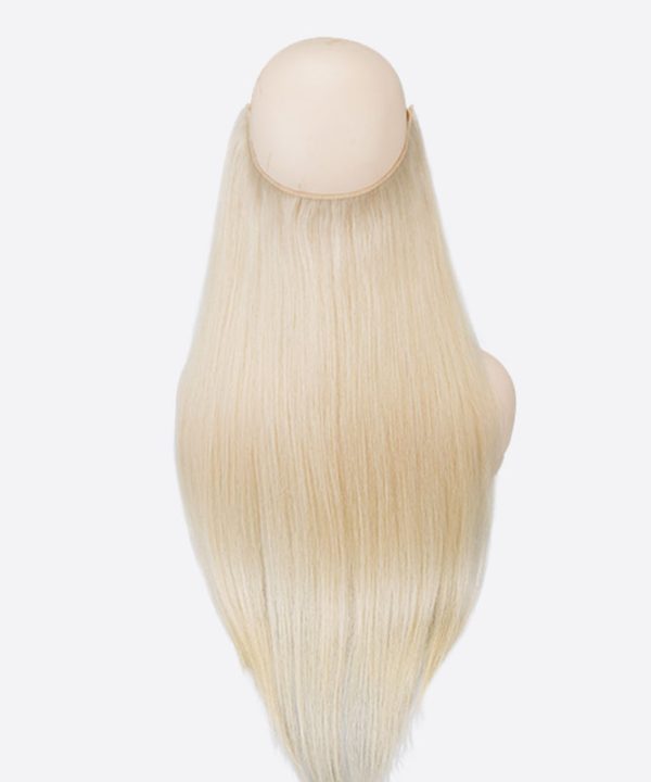 Blonde Halo Hair Extensions Are Halo Wire Hair Extensions From Bono Hair (4)