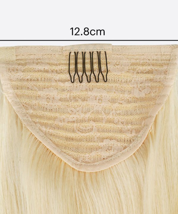 Clip In Ponytail Extension Is Blonde Ponytail Extension From Bono Hair (6)