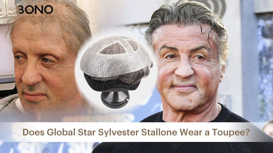 Does Global Star Sylvester Stallone Wear A Toupee (2)