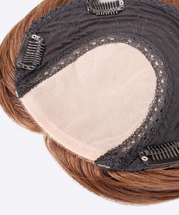 STELLA Silk Base Human Hair Topper Is Hidden Crown Topper From Bono Hair