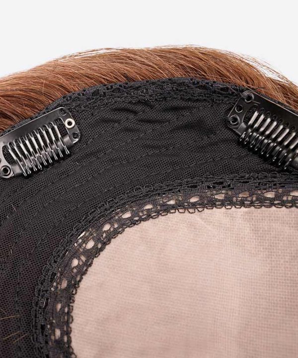 STELLA Silk Base Human Hair Topper Is Hidden Crown Topper From Bono Hair