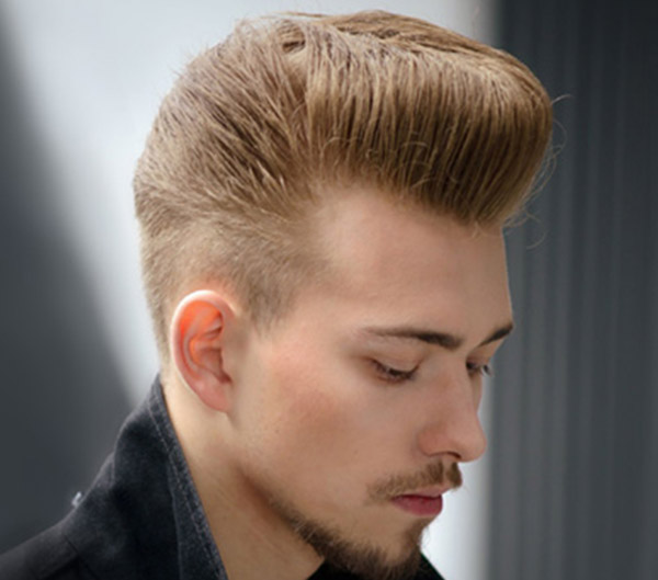 11.The Versatile Pomp-Style Drop Fade