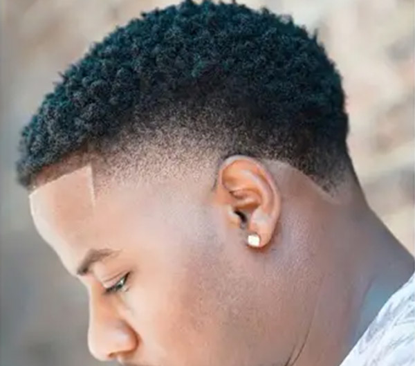 5.Taper Fade with Caesar Cut