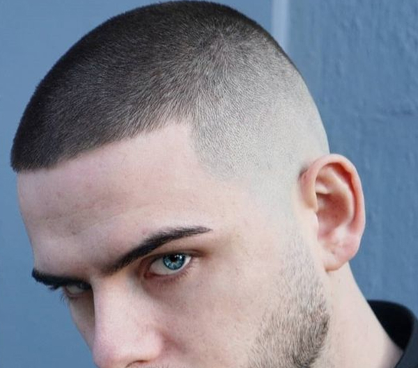 16.Skin fade for men experiencing top baldness