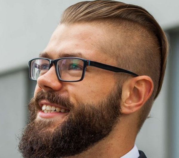 38.Comb down and undercut for men with balding tops