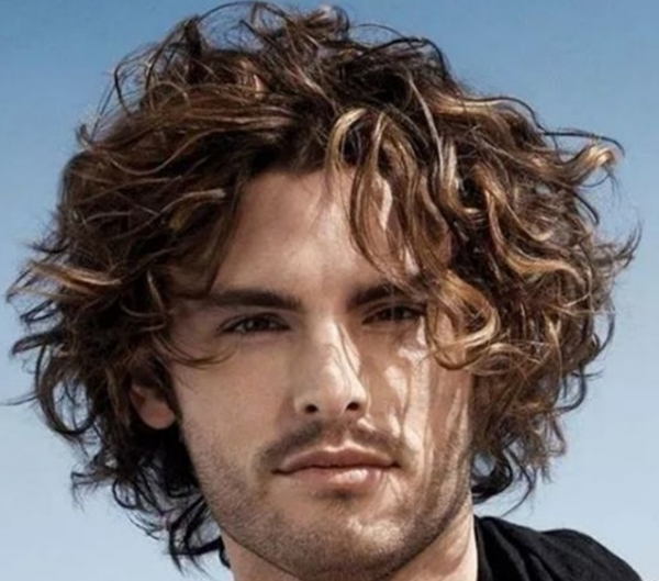 66. Tousled Waves for Men with Receding Edges