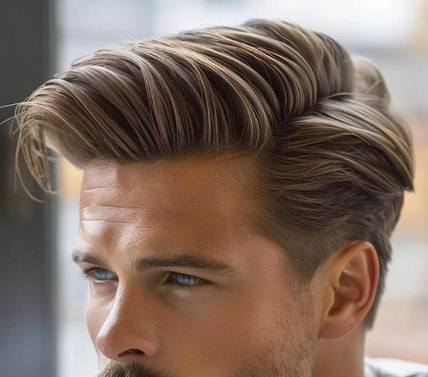 Side-Part Taper