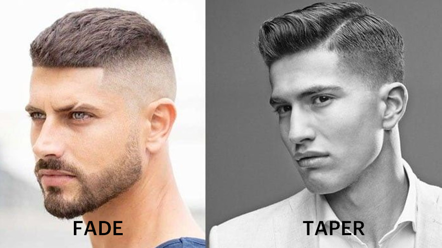 Difference Between a Taper and Fade