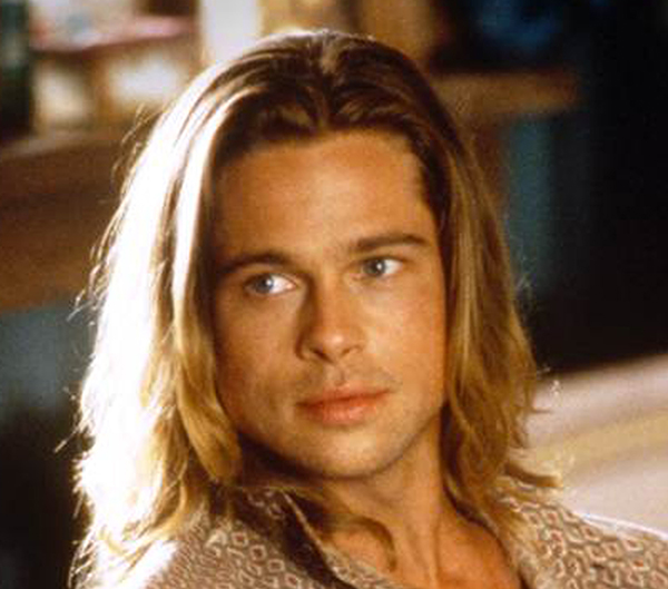 Brad Pitt Haircuts and Hairstyles-Long Locks