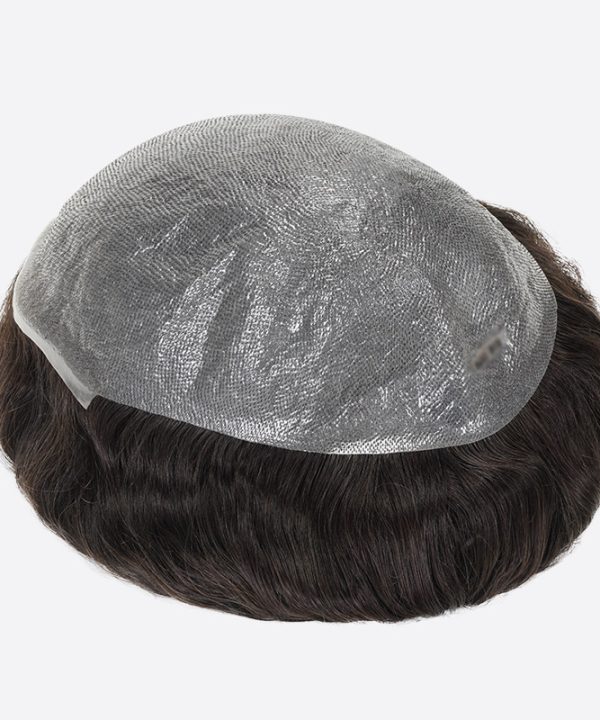 3BH3+ 0.03mm Ultra-Thin Skin Toupee Is Single Split Knots Hair Pieces From Bono Hair