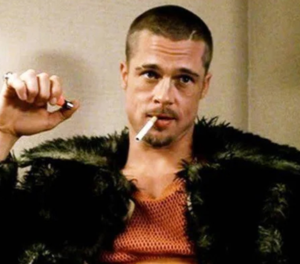 Brad Pitt Haircuts and Hairstyles-Buzz Cut